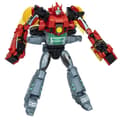 Miniatyrbillede 2 af 6: Terran Twitch og Robby Malto figurer, interaktivt legetøj til piger og drenge, Transformers EarthSpark Cyber-Combiner, sæt med 6