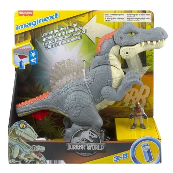 Imaginext Jurassic World Figur - Spinosaurus Mega Movement - Fisher-Price HML41