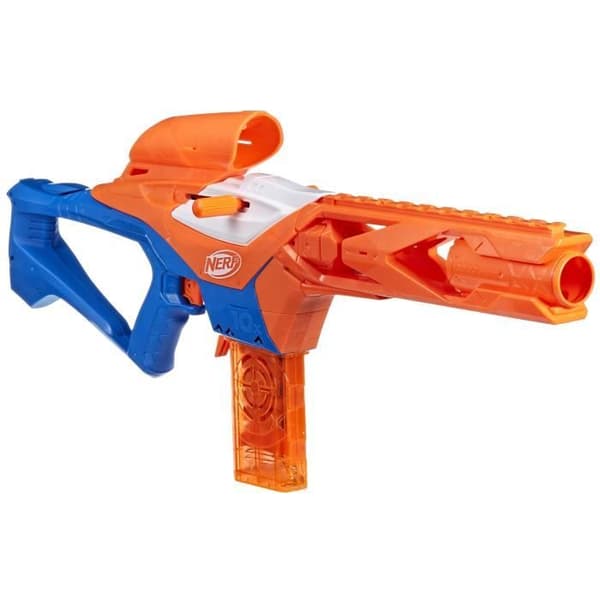Nerf N-sarjan Pinpoint-blaster tikulla, 18 tikkaa, 8-vuotiaille