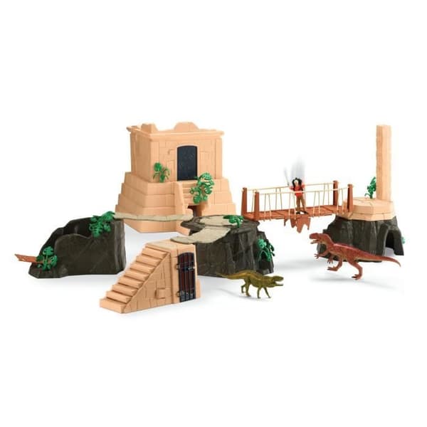 Den store erobring af det forsvundne tempel, legesætfigurer, SCHLEICH 42656 Dinosaurer, fra 4 år