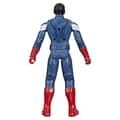 Miniatyrbillede 3 af 5: Captain America figur 30 cm, Titan Hero-serien, Marvel Studios Captain America Fagre Nye Verden, Alder 4