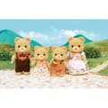 Miniatyrbillede 3 af 4: Miniaturefigurer - SYLVANIAN FAMILIES - Bjørnefamilien - 4 artikulerede og omhyggeligt klædte figurer