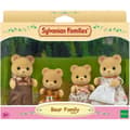 Miniatyrbillede 1 af 4: Miniaturefigurer - SYLVANIAN FAMILIES - Bjørnefamilien - 4 artikulerede og omhyggeligt klædte figurer