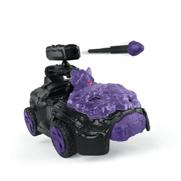 SCHLEICH - Mørk Crashmobil med Mini Creature - 42672 - Eldrador Mini Creatures-serien