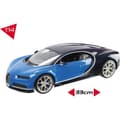 Miniatyrbillede 3 af 5: Bugatti Chiron radiostyret køretøj i skala 1:14 med lyseffekter - Tilfældig model blå eller sort