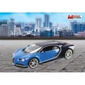 Miniatyrbillede 4 af 5: Bugatti Chiron radiostyret køretøj i skala 1:14 med lyseffekter - Tilfældig model blå eller sort