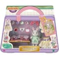 Miniatyrbillede 1 af 6: Miniaturefigurer - SYLVANIAN FAMILIES - 5647 - Modekuffert og Storesøster Snekanin