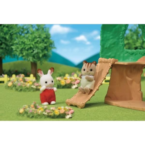 SYLVANIAN FAMILIES 5318 Hytten og babyen Ecureuil Roux
