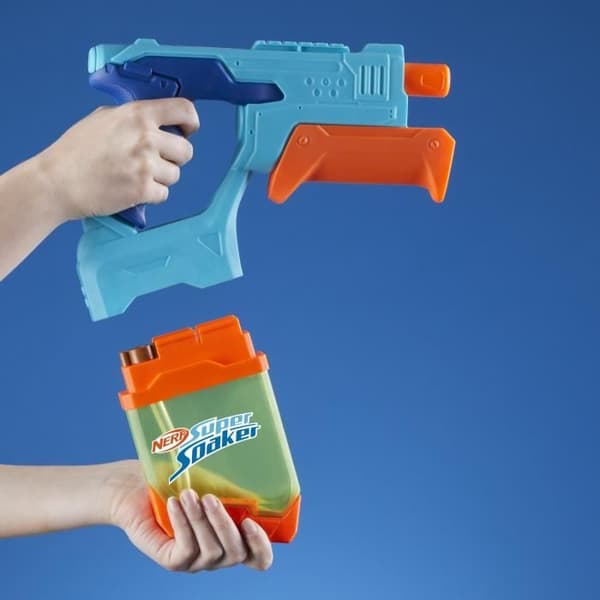 Nerf Dunk-Fill, 2-pack vattenblåsare, lättfyllda tankar, vattenleksaker, superblötläggare, från 6 år