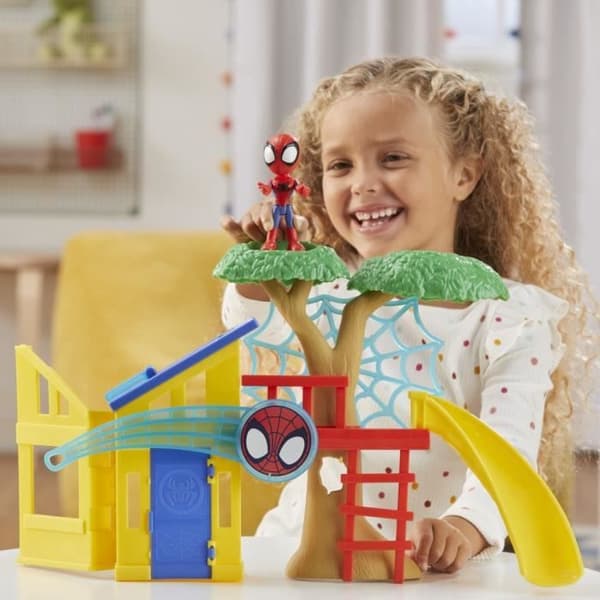 Spidey-legesæt Spidey-legesæt, med 10 cm Spidey-figur, 3 år, Marvel Spidey og hans fantastiske venner