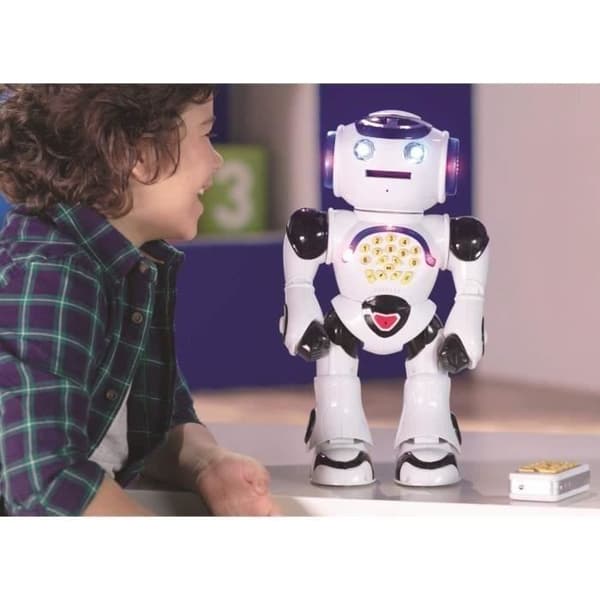 POWERMAN - Min första pedagogiska robot (franska), ljud och ljus - LEXIBOOK
