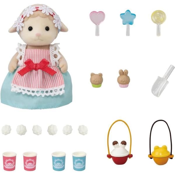 Mamma får och hennes popcornställ - Sylvanian Families - 5653 - från 3 år