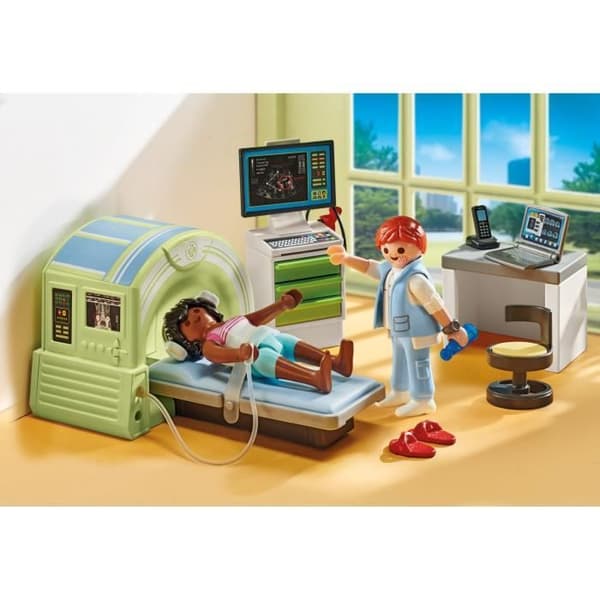 PLAYMOBIL 71618 Medicinsk skanner med patient, Stadsliv, Sjukhus, 29 delar, Från 4 år