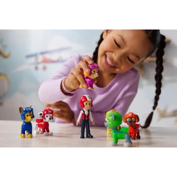 SPIN MASTER MULTIPACK MED 7 LUFTRÄDDNINGSFIGURER PAW Patrol