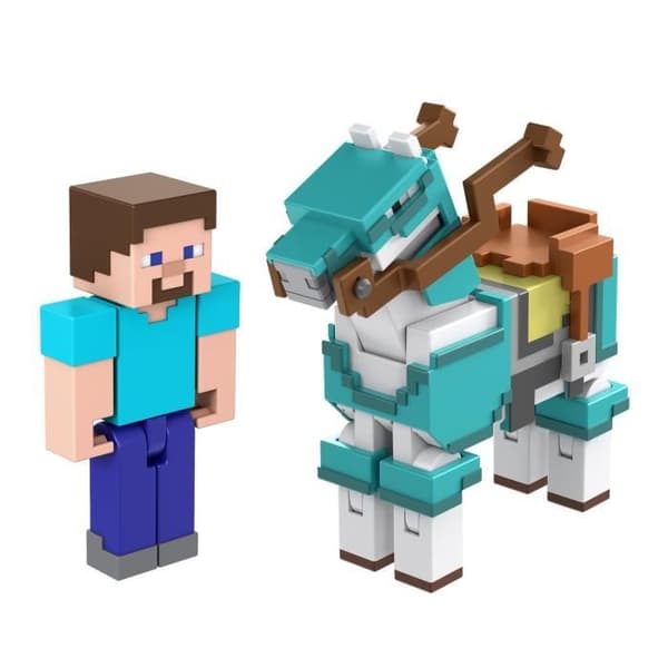 Minecraft - Låda med 2 8 cm figurer (slumpmässig modell) - Figurer - Från 6 år GTT53
