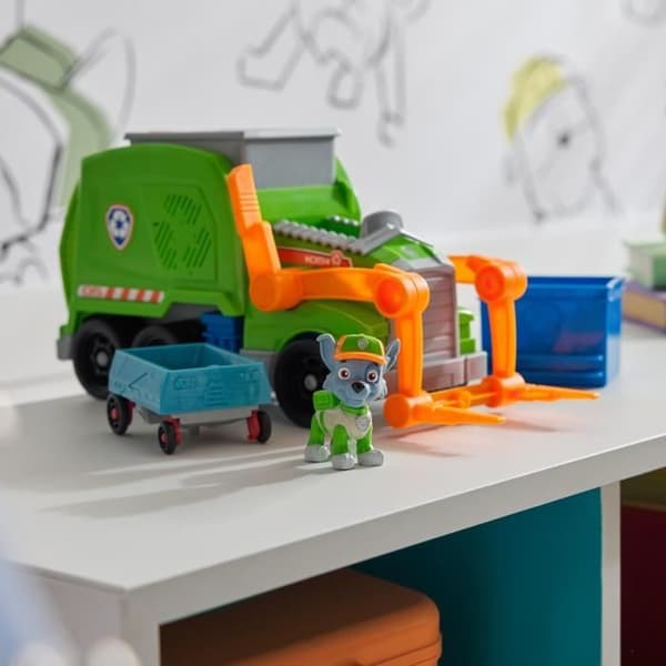 SPIN MASTER TRUCK CRUSH 'N' ROLL ROCKY PAW Patrol