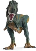 Miniatyrbillede 3 af 4: SCHLEICH 14587 Dinosaurer Tyrannosaurus Rex Figur, Grøn, med realistiske detaljer, til børn fra 4 år