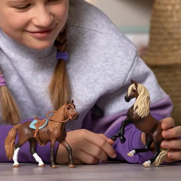 Mina första peruanska Paso-hästar, 2 hästfigurer, SCHLEICH 42738 Horse Club, från 5 år