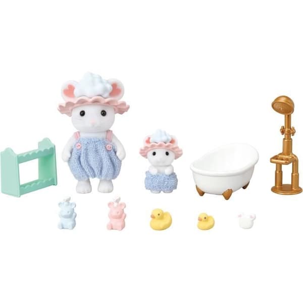Musebrødrenes skumfidusbad - SYLVANIAN FAMILIES - 5805