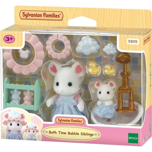 Musebrødrenes skumfidusbad - SYLVANIAN FAMILIES - 5805