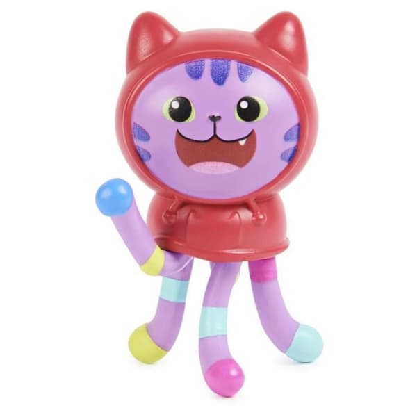 Gabbys Dukkehus - DJ Meows Musikrum Deluxe Legesæt - 1 Figur + Tilbehør