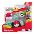 Pikkukuva 1 / 4: BANDAI Clip 'N' Go -vyö - Pokémon - Bulbasaur Clip 'N' Go -vyö - Monivärinen - punainen
