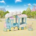 Miniatyrbillede 2 af 2: Børnedamptog - SYLVANIAN FAMILIES - Babyfennec inkluderet - Animerede sæder - Op til 5 figurer