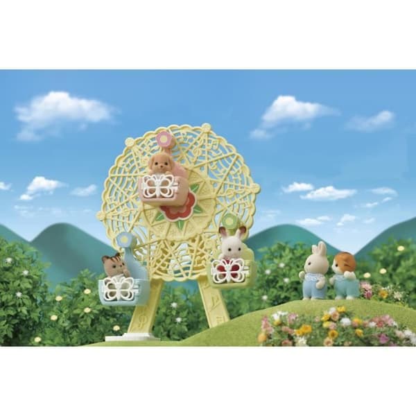 SYLVANIAN FAMILIES 5333 Pariserhjul och pudelunge