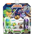 Pikkukuva 4 / 6: Teini-ikäiset mutanttininjakilpikonnat Leonardo vs. Kraang -setti - Akedo - Moose Toys - Ainutlaatuiset aseet - 4 keräilykaksintaistelusarjaa