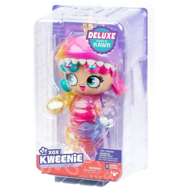 Kæmpe dukke - XOX KWEENIE - Jurassic - 28 cm - Leddelt - Unikt udseende