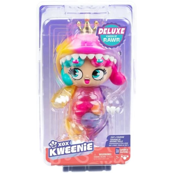 Kæmpe dukke - XOX KWEENIE - Jurassic - 28 cm - Leddelt - Unikt udseende