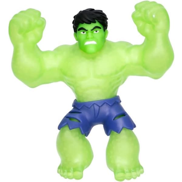 Hulk Glow Surge 11cm - HERoE OF GOO JIT ZU - MARVEL - Lysande och utdragbar figur