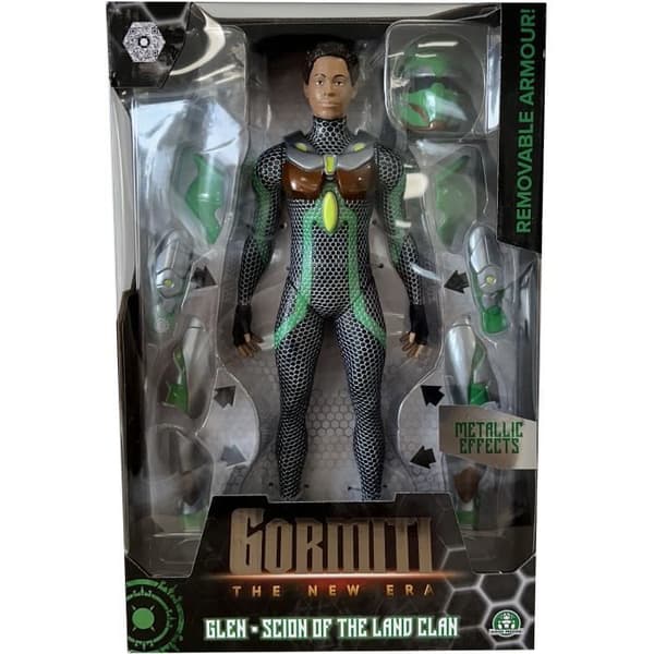 Leddelt figur - GORMITI - Scion med rustning Jordmodel - 27 cm - fra 4 år - GRV031