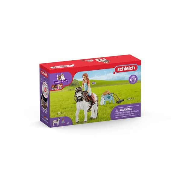 Cavaliere Mia och Spotty Figure -Schleich Horse Club - schleich 42518 HORSE CLUB