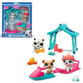 Pikkukuva 1 / 6: 3 lemmikin teemapakkaus - BANDAI - Littlest Pet Shop Snow - Eläimet ja asusteet