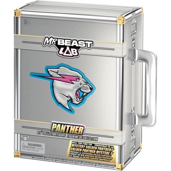Keräilyfiguuri - MOOSE TOYS - Panthere Mr. Beast Lab Ultimate - 15,8 cm, 13 nivelpistettä