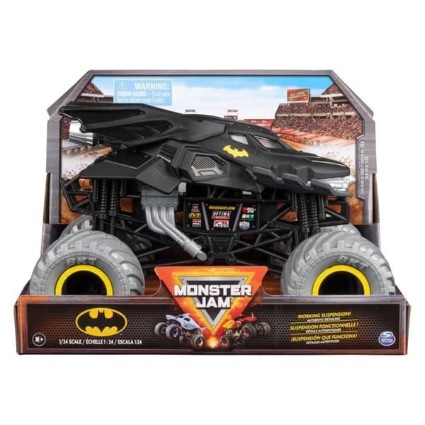 SPIN MASTER BATMAN DIE CAST KØRETØJ 1:24 Monster Jam