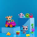 Miniatyrbild 6 av 6: BANDAI - Littlest Pet Shop - Safaripaket - 3 djur och tillbehör - BF00524