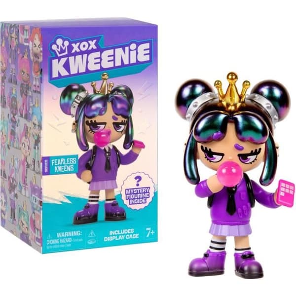 Överraskningsdocka - XOX KWEENIE - Fearless-serien - 13 cm - 13 modeller att samla - Slumpmässig modell