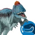 Miniatyrbild 3 av 4: Kryolofosaurusfigur - SCHLEICH - Dinosaurier - Lila Modell - För barn från 3 år