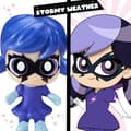 Miniatyrbild 5 av 6: BANDAI - Mirakulös Nyckelpiga - Chibi Mini Universe Nöjespark - Marinette och Climatika Minifigurer Ingår - P50553