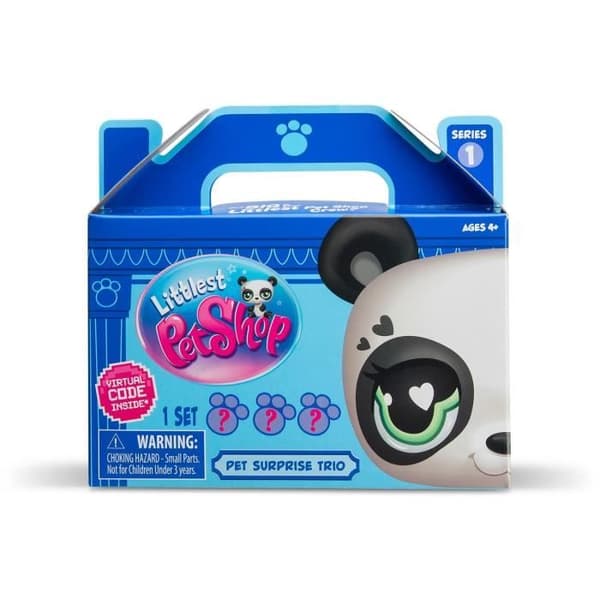 BANDAI - Littlest Pet Shop - 3 Överraskningsdjur - Smådjur att samla - BF00568
