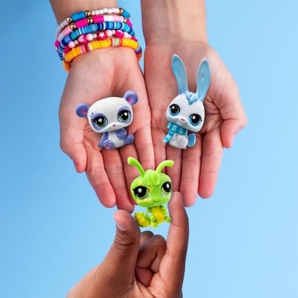 BANDAI - Littlest Pet Shop - 3 Överraskningsdjur - Smådjur att samla - BF00568