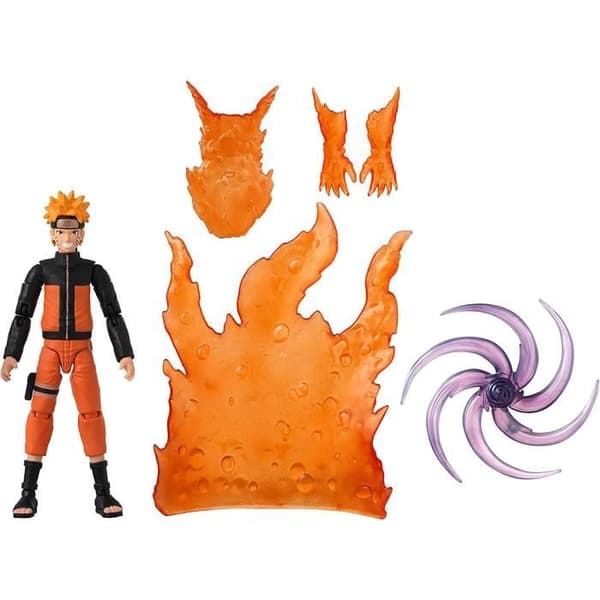 Anime Heroes Beyond - Naruto Shippuden - Naruto-figuuri 17cm - BANDAI