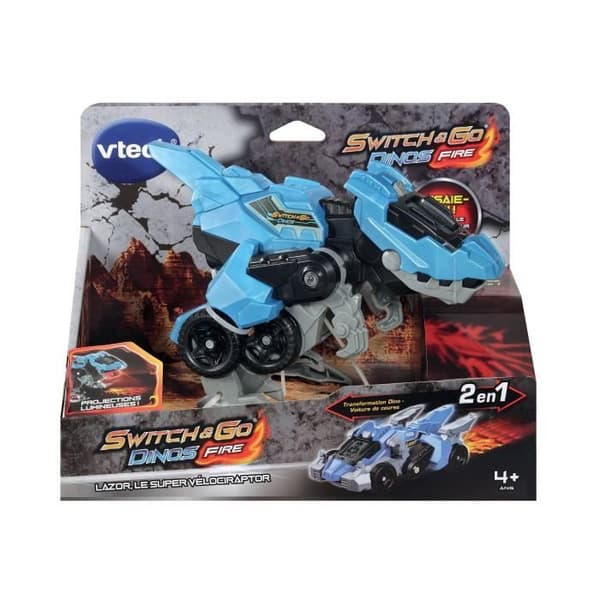 VTECH - Switch & Go Dinos Fire - Lazor, supervelociraptori