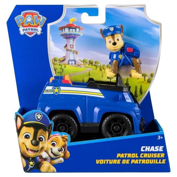 SPIN MASTERVEHICLE + CHASE FIGUR PAW Patrol