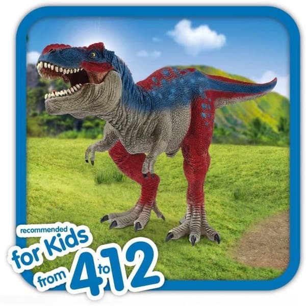 Schleich æskesæt - Blå Tyrannosaurus Rex - Dinosaurer