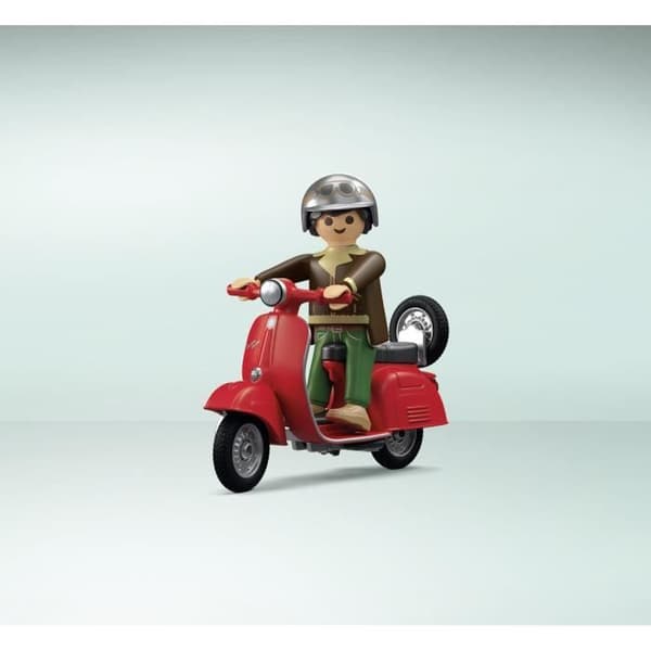 PLAYMOBIL 71620 Vespa Garage, Retrostil, 60'erne, 88 dele, Voksen, Klassiske biler