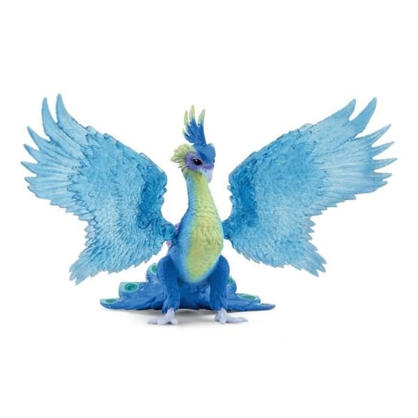 Schleich 70794 Bayala Blå Magisk Påfågelfigur, För barn från 5 år