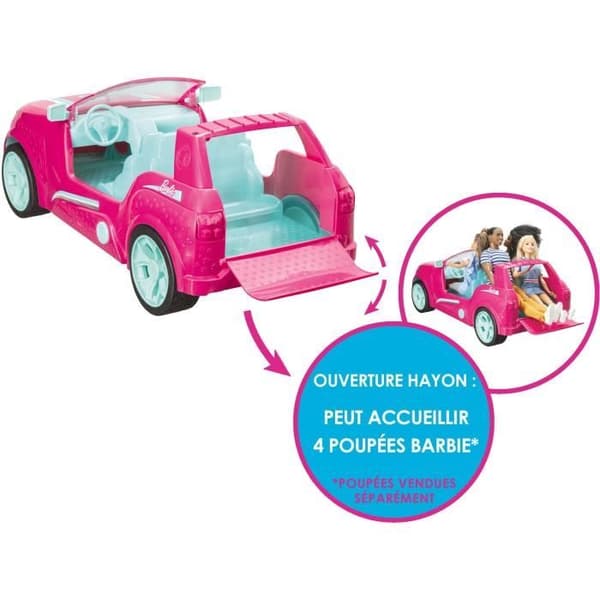 Mondo Motors - Fjernstyret bil - Cabriolet SUV - Barbie Cruiser
